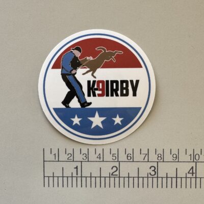 Kirby K9 Logo Sticker