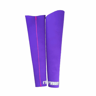 Purple Neoprene Full Sleeve Gauntlet