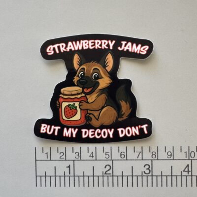 Strawberry Jams Sticker