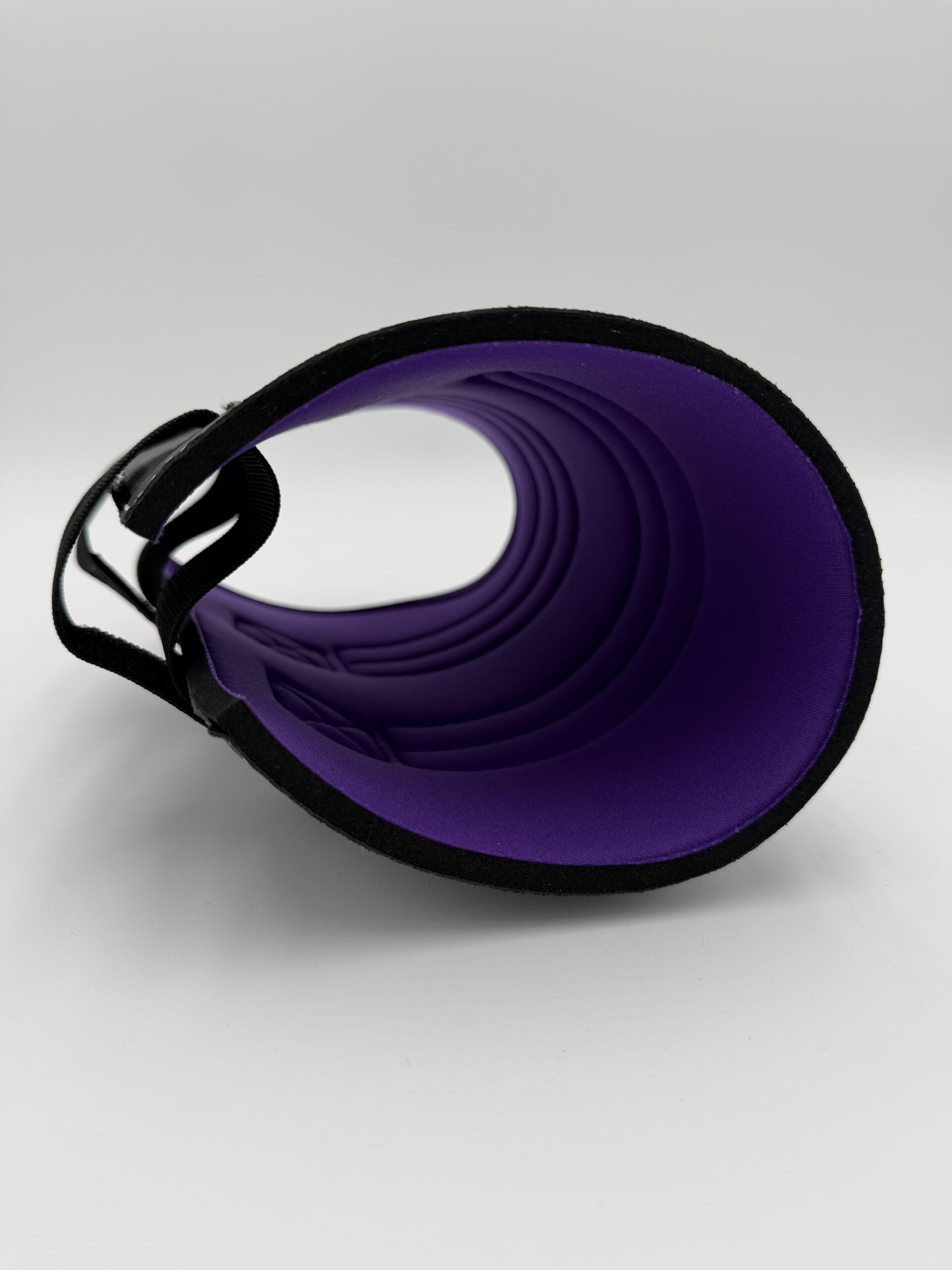 Bespoke Purple Padded Leather Bicep Gauntlet - Image 3